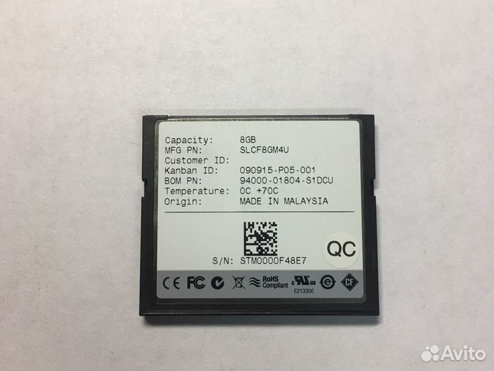 Compact Flash 8 gb stec