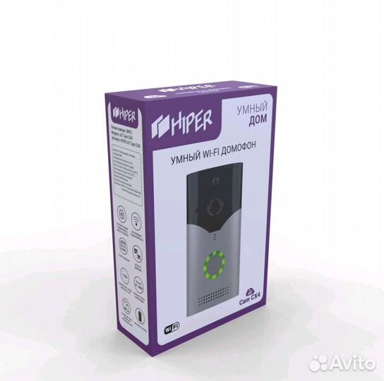 Умный WiFi видеодомофон Hiper