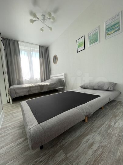 Квартира-студия, 24 м², 2 кровати