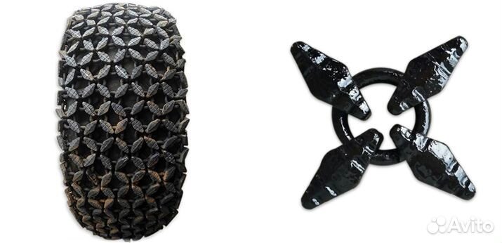 Цепи шинозащитные 21.00-35