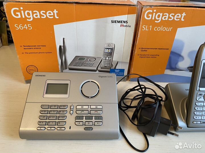 Siemens телефонная система + доп. трубка