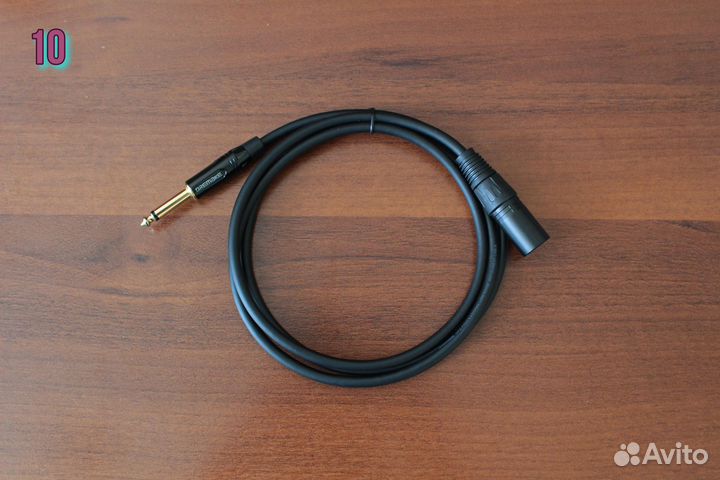 Микрофонные и инструментальные кабели XLR, TRS