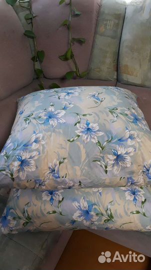 Подушка пуховая новые пух гусиный 7575