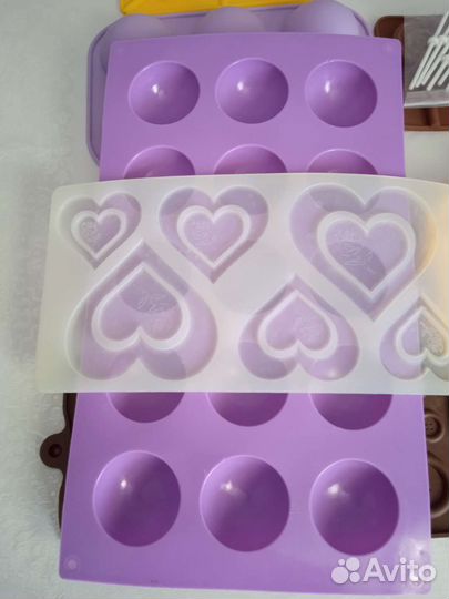 Кондитерские силиконовые формы