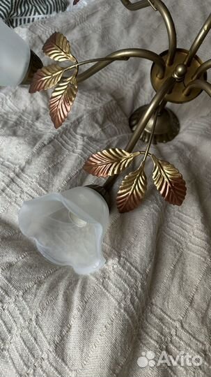 Люстры светильники бу