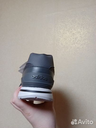 Кроссовки новые Adidas Run 80s GZ8248 серые 46