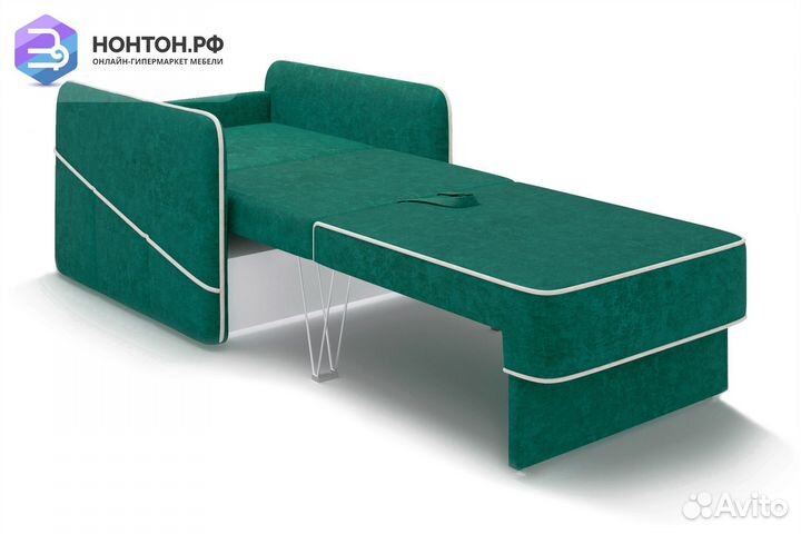 Кресло еврокнижка Энерджи изумрудное