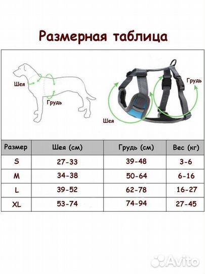 Шлейка для собак