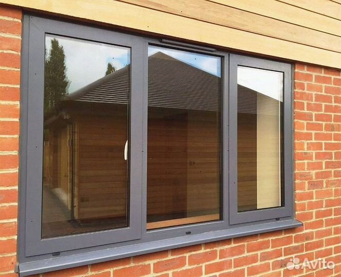 Окна алюминиевые в любое помещение