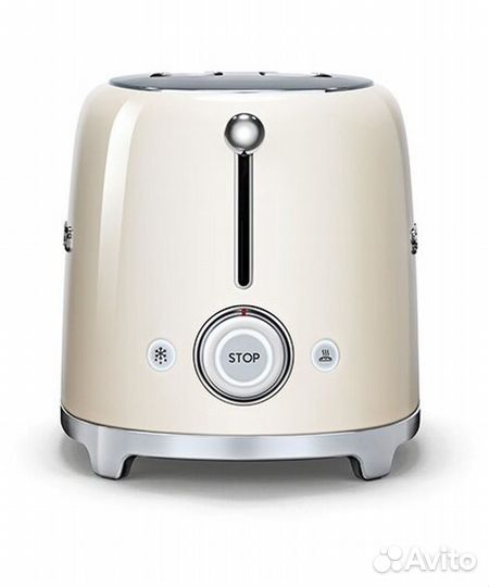 Тостер smeg бежевый новый