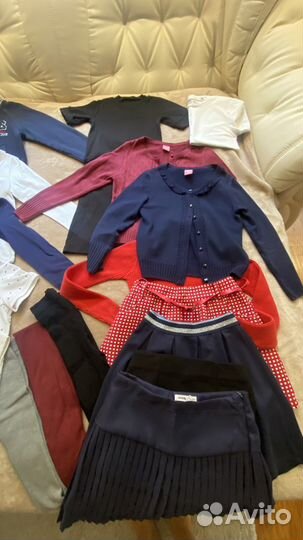 Пакет школьной одежды на девочку 128-134