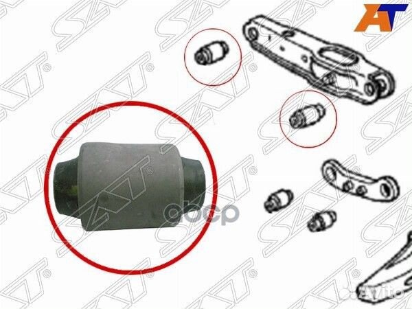 Сайлентблок заднего нижнего поперечного рычага