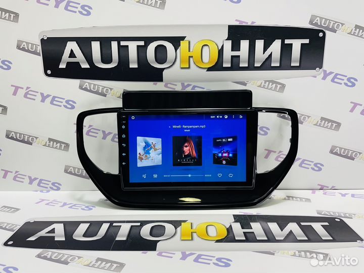 Магнитола Teyes CC2L+ 1+16 Hyundai Solaris 2 20-21
