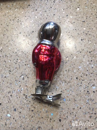 Елочные игрушки СССР Космонавт и др