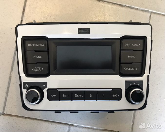 Штатная магнитола на hyundai creta