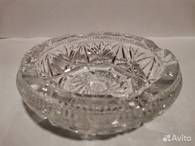 Пепельница СССР, Хрусталь