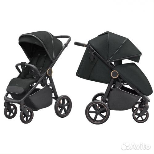 Коляска Carrello Unico CRL-5509 2023 черный