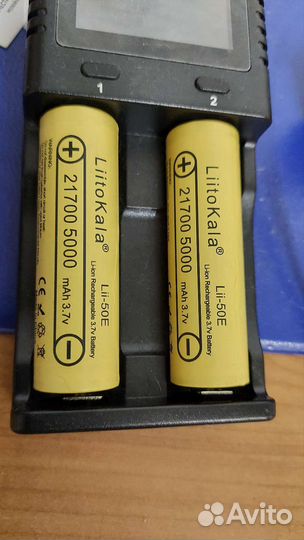 Аккумуляторы 21700, 5000 mAh. LiitoKala