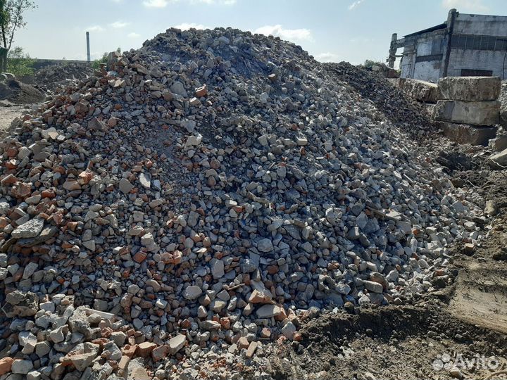 Щебень Песок Дроблёный Б етон Кирпич Пгс Гравий