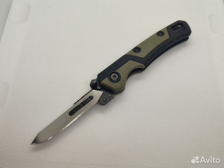 Складной нож со сменными лезвиями Kershaw LoneRock