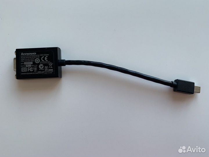 Apple Адаптеры и Lenovo Mini-DisplayPort - VGA