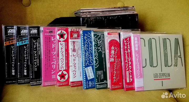 LED Zeppelin 40th Ann. Dеf. Сollect. Replica box