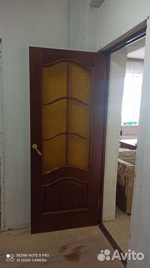 Межкомнатная дверь, со стеклом