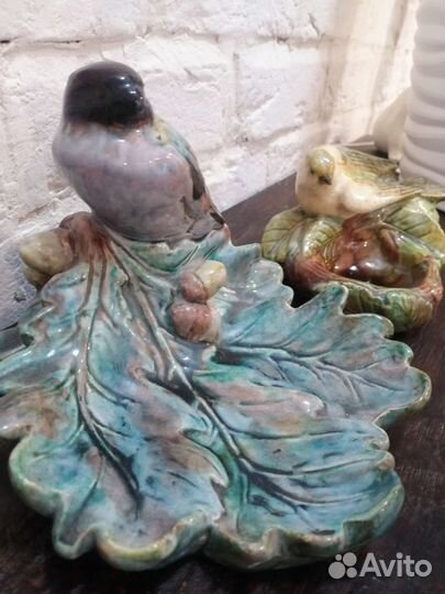 Статуэтки СССР Гжель, схф-1 птицы