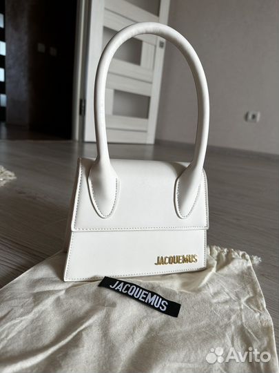 Сумка jacquemus белая