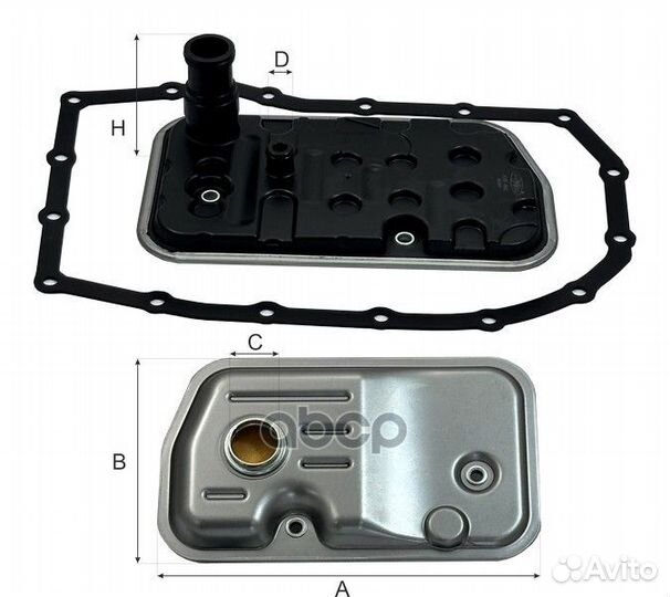 Фильтр масляный АКПП ATG 052 Goodwill
