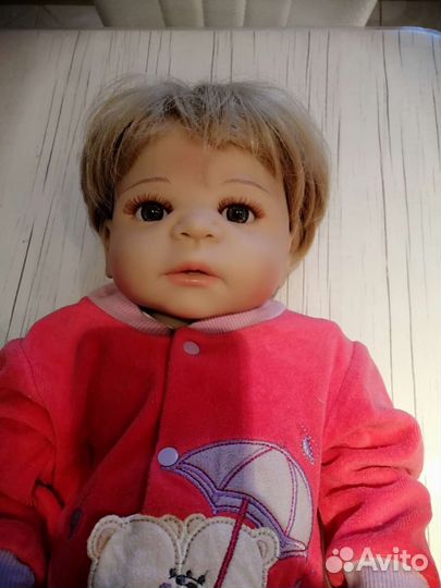 Кукла Реборн силиконовая мальчик