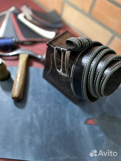 Ремень мужской натуральная кожа