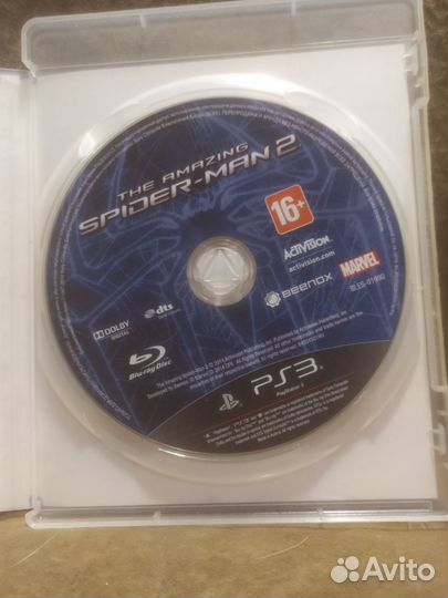 Диск на ps3 the amazing spider man 2