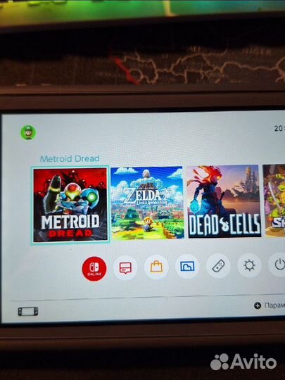 Nintendo switch lite прошитая (чип) + игры