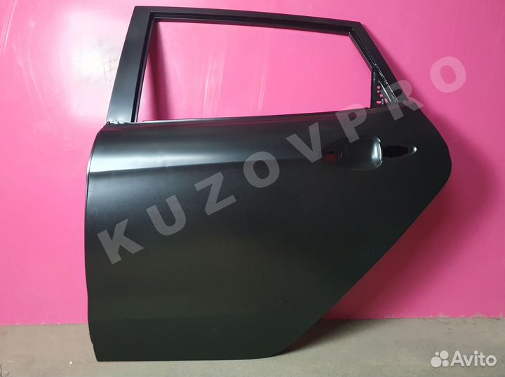 Дверь левая задняя Kia Rio 3 11-17 хэтчбек
