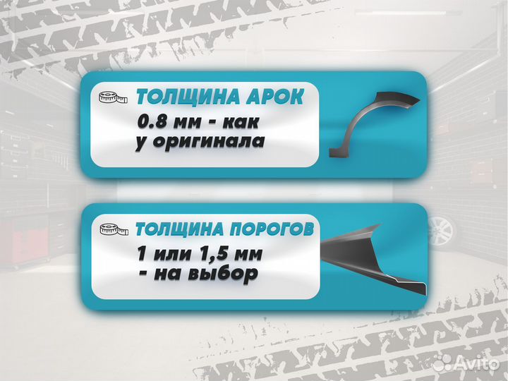 Ремонтные пороги и арки для Suzuki Иваново