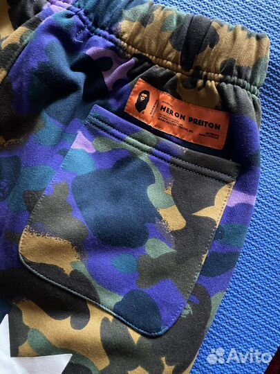 Штаны Bape x Heron Preston