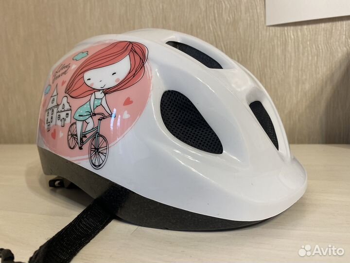 Велосипедный шлем для девочки