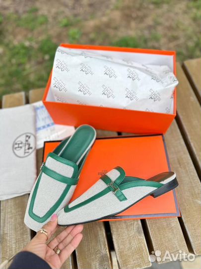 Мюли Сабо Hermes Размер 36-41