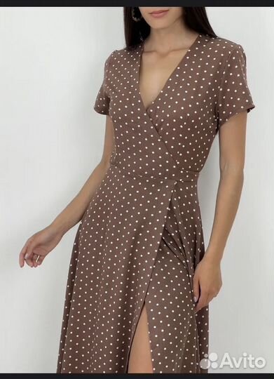 Платье назапах 44