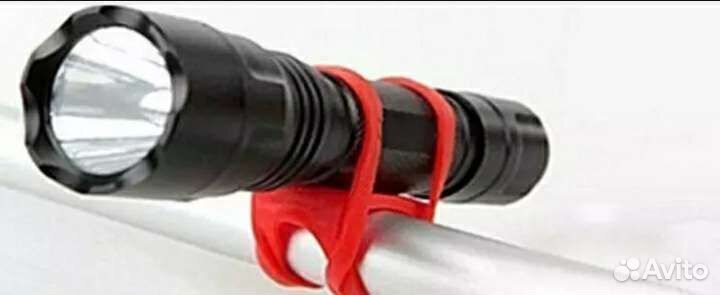 Держатель для фонаря 2шт / пряжка пластиковая 2шт