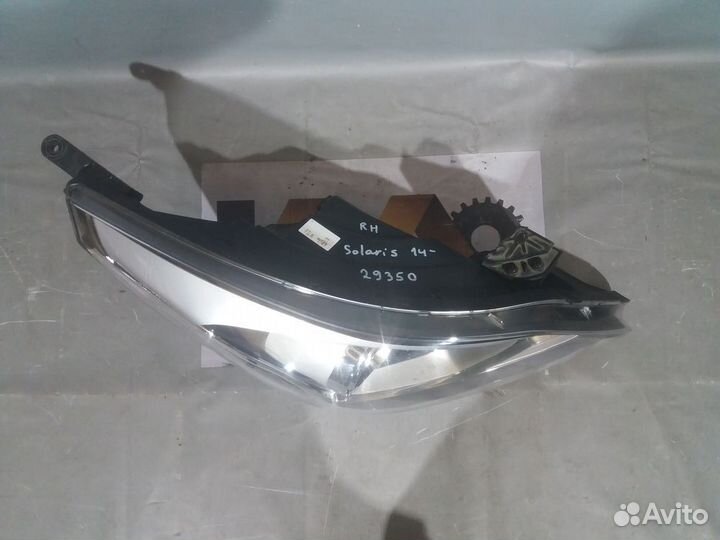 Хендай Солярис 2014- Фара правая Линза 29350