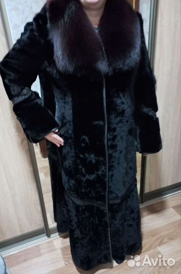 Шуба мутоновая