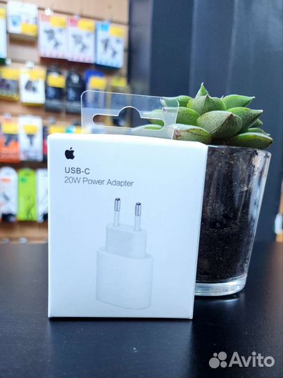 Оригинальный блок Apple type-c 20w