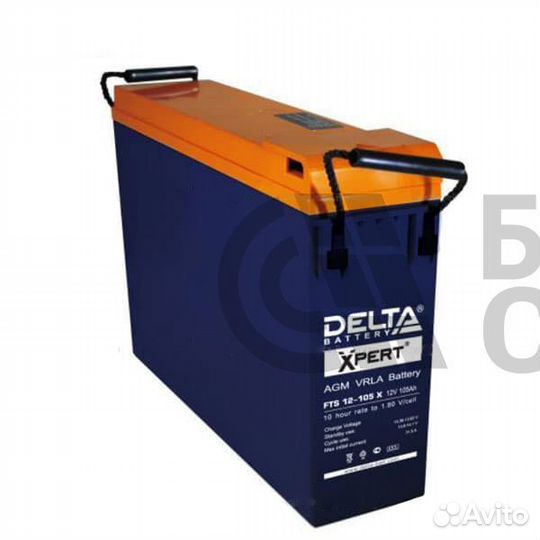 Аккумулятор Delta FTS 12-105 X