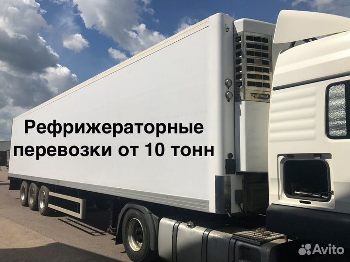 Рефрижераторные перевозки от 10 тонн