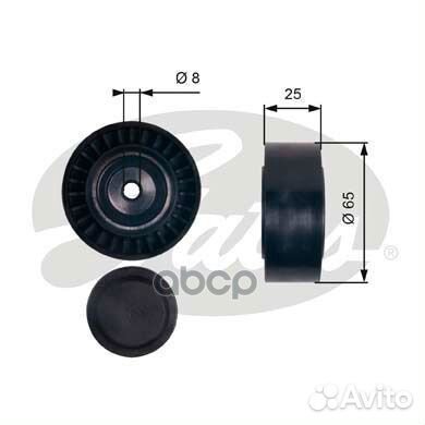 Ролик обводной приводного ремня T36405 Gates