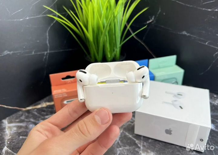 Airpods Pro Premium+ с рабочим шумоподавлением