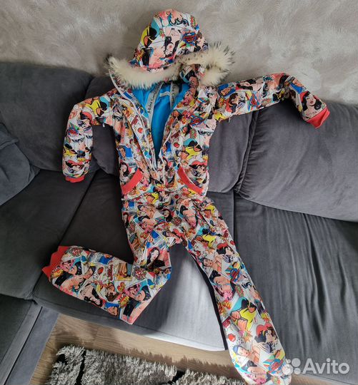 Зимний комбинезон женский misha combearzone