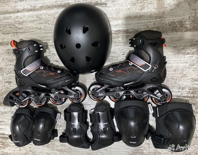 Роликовые коньки детские раздвижные